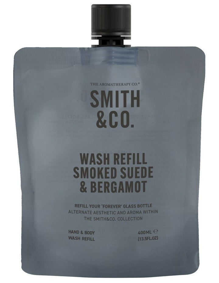 Smoked Suede and Bergamot Refill Hand and Body Wash