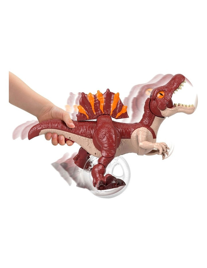 Fisher Price Imaginext Jurassic World Rebirth Sprinting Spinosaurus Dinosaur