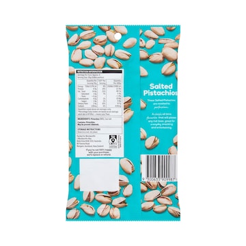 Woolworths Salted Pistachios 250g