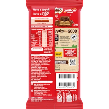 KitKat Milo Milk Chocolate Block 165g