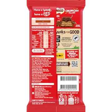 KitKat Milo Milk Chocolate Block 165g