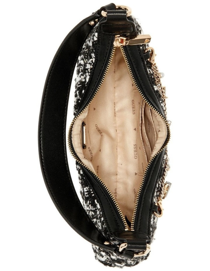 Everlee Top Zip Shoulder in Black Multi