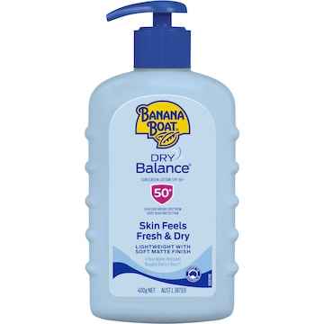 Banana Boat SPF 50+ Dry Balance Sunscreen Lotion 400g