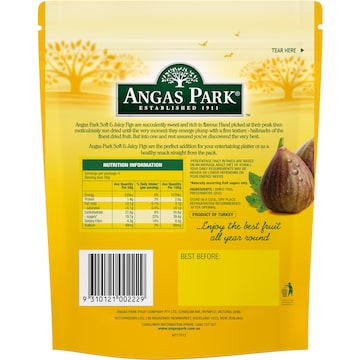 Angas Park Soft n' Juicy Figs 250g
