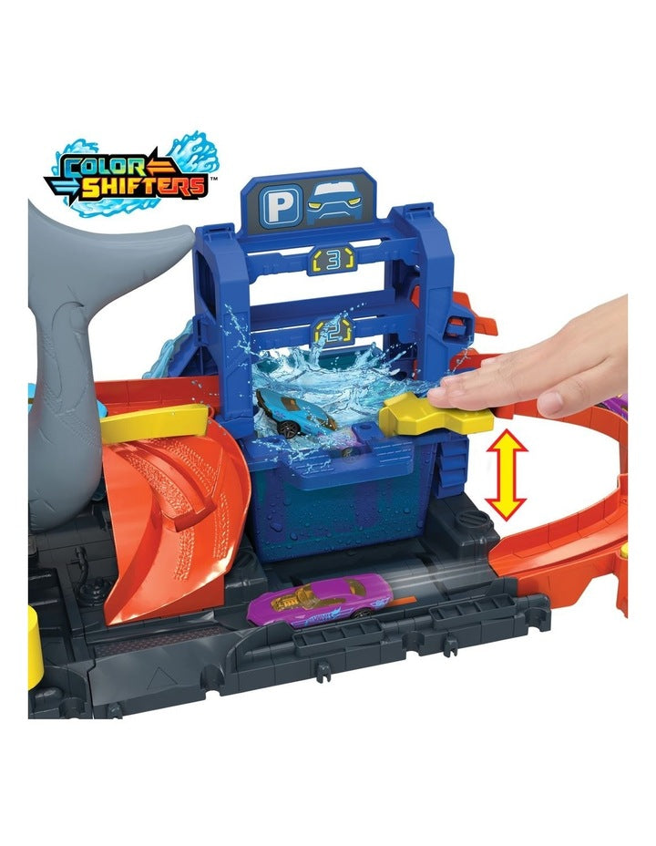 City Ultra Shark Car Wash Playset