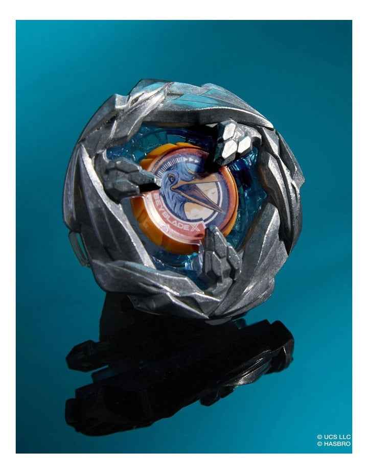 Jurassic World x Beyblade Collab Spinosaurus vs. Quetzalcoatlus Toy