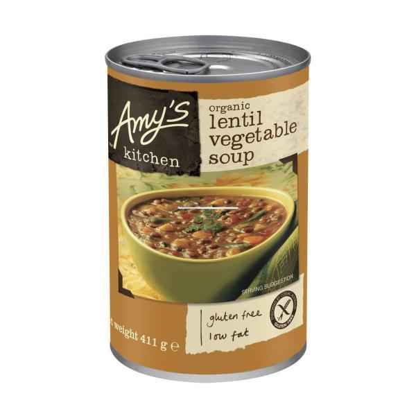 Organic Lentil & Vegetable Soup Canned