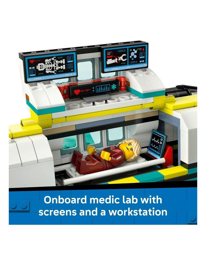 City Emergency Air Ambulance Airplane 60465