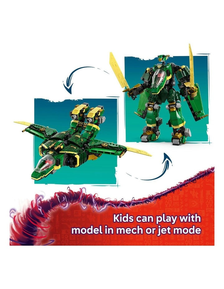 Ninjago Lloyds Jet Mech Toy 71845