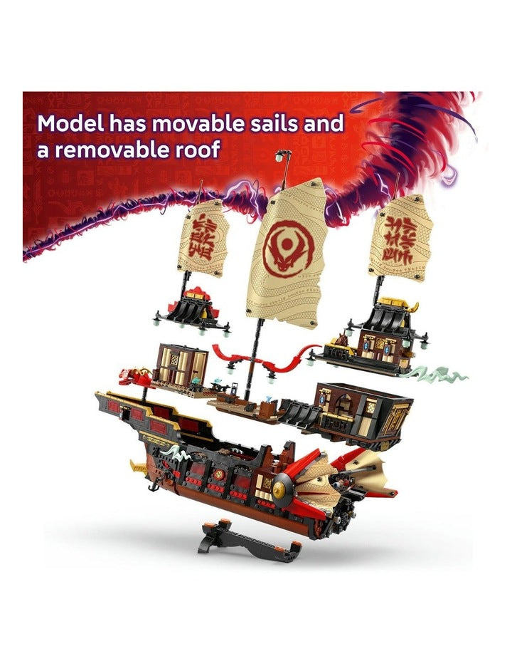 Ninjago The Temple Bounty Ship Toy 71848