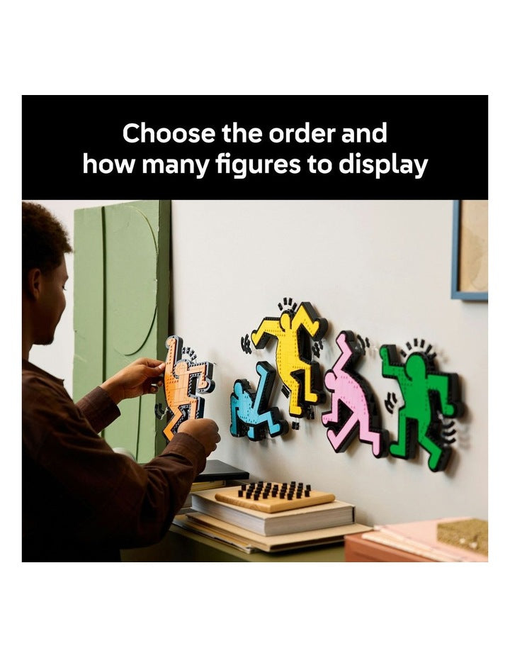 ART Keith Haring Dancing Figures 31216