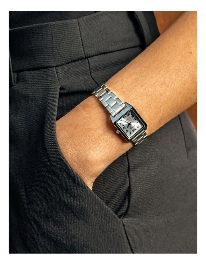 Stainless Steel Watch in Silver