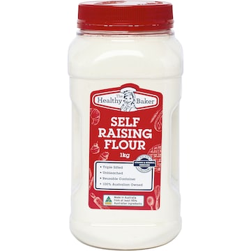The Healthy Baker Self Raising Flour Easy Store 1kg