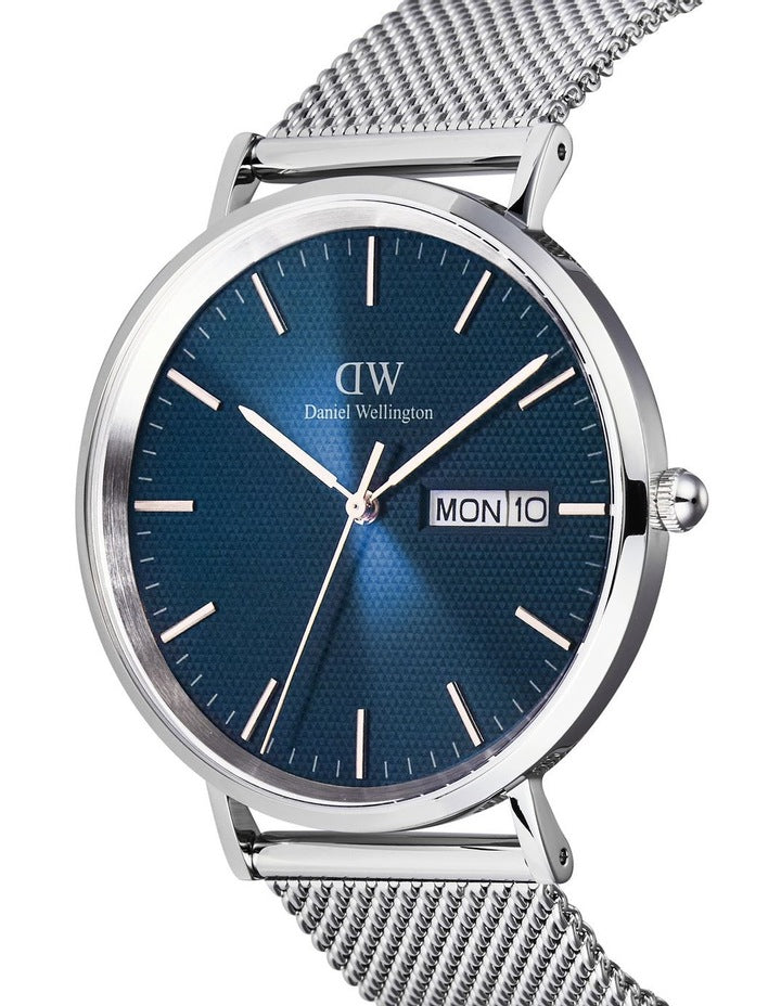 Classic Day Date Sterling Watch 40mm in Arctic Silver