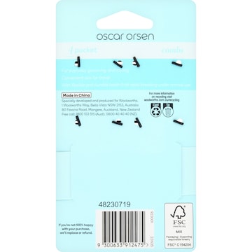 Oscar Orsen Comb Pocket 4 pack
