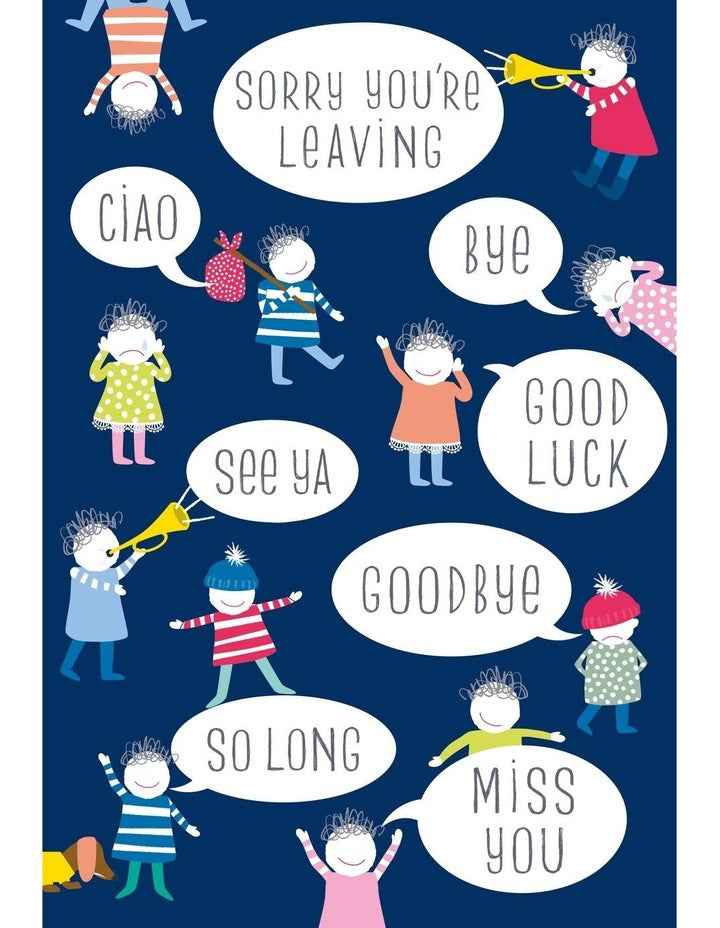 Large Card Wraps- Leaving Job Pip & Me in Multi