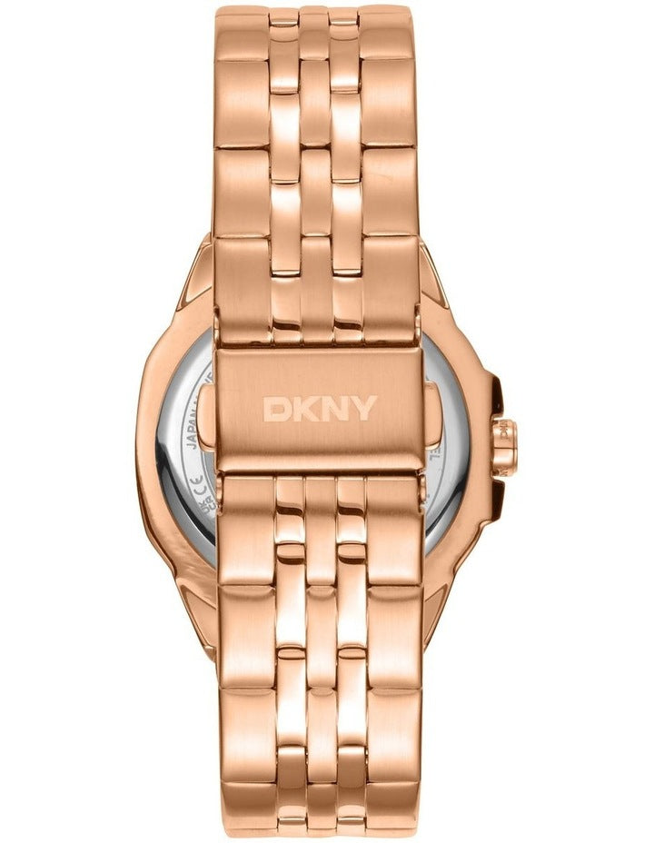 Brooklyn Midi Watch 34mm in Rose Gold