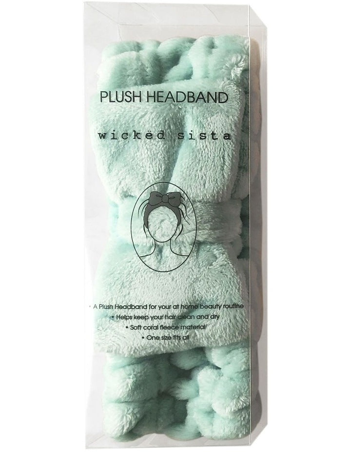 Plush Headband in Sage