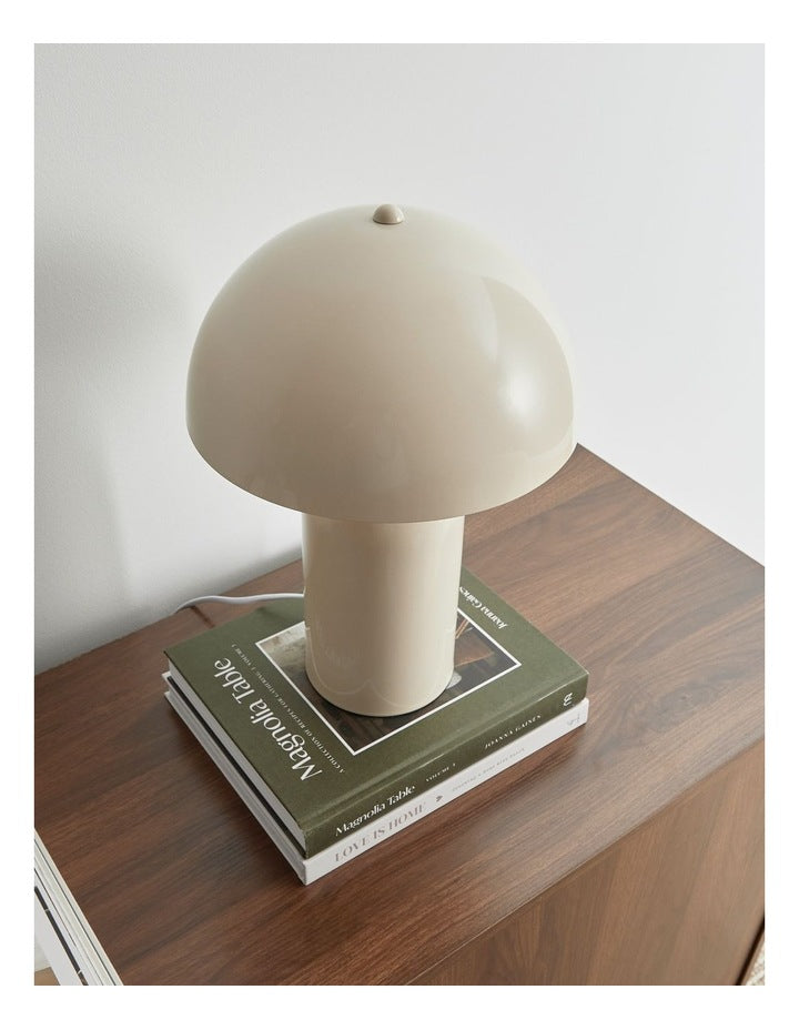 Mushroom Table Lamp 36cm in Cloud