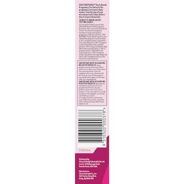 First Response Pregnancy Test Instream 3 pack