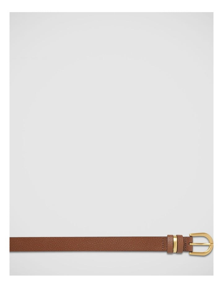 Over And Over Belt in Tan
