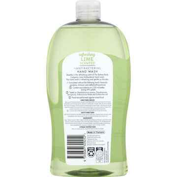 The Balnea Body Company Antibacterial Handwash Refill Lime Scented 1L