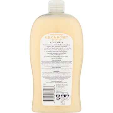 The Balnea Body Company Moisturising Hand Wash Refill Milk & Honey 1L