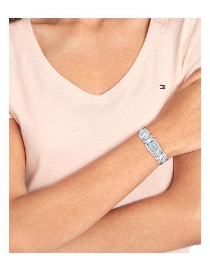 Ivy Stainless Steel Watch in Light Blue