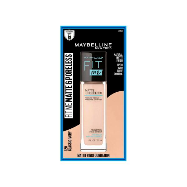 MAYBELLINE FIT ME MATTE+PORELESS LIQUID FOUNDATION CLASSIC IVORY
