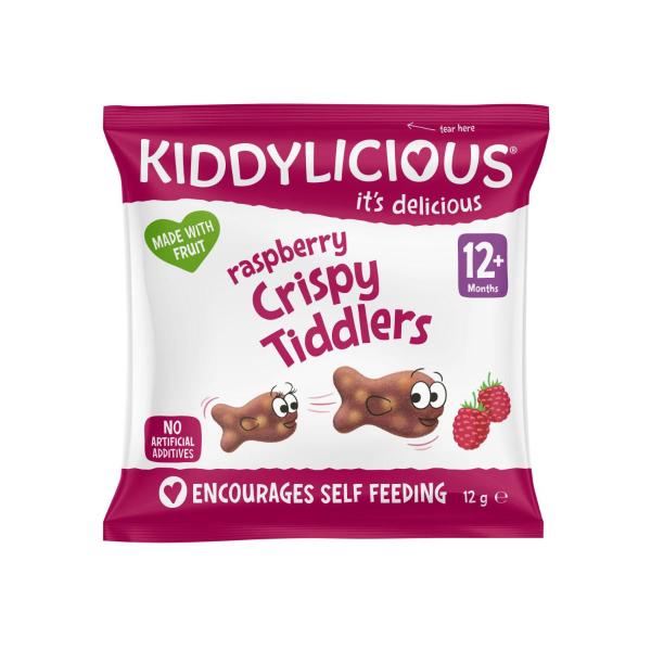 Raspberry Crispie Tiddlers 12+ Months