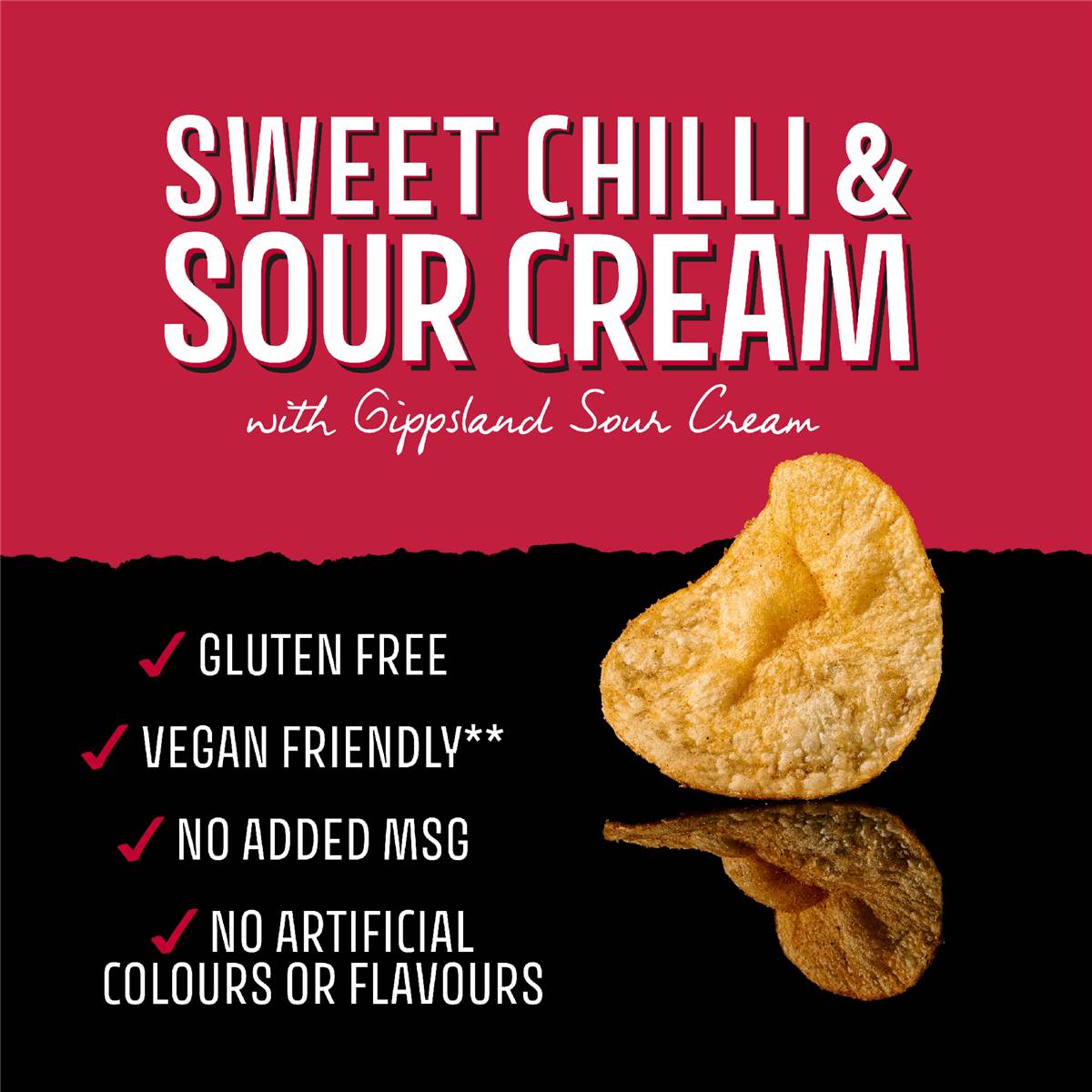 Kettle Sweet Chilli & Sour Cream Potato Chips 165g