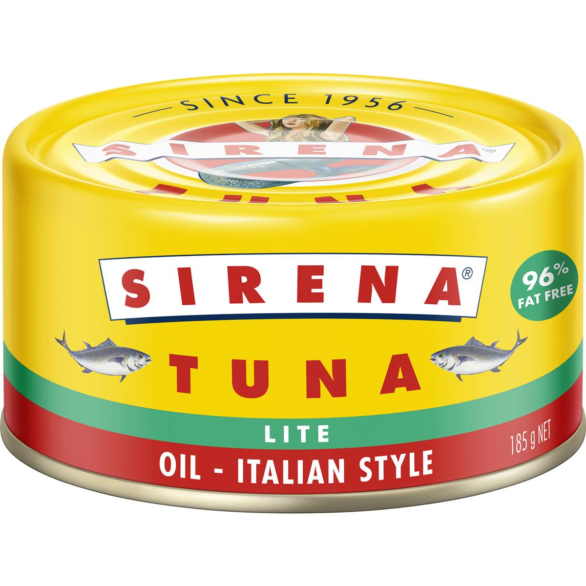 Sirena Tuna In Lite Oil Italian Style 185g