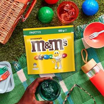 M&M's Peanut Milk Chocolate Snack & Share Bag 650g