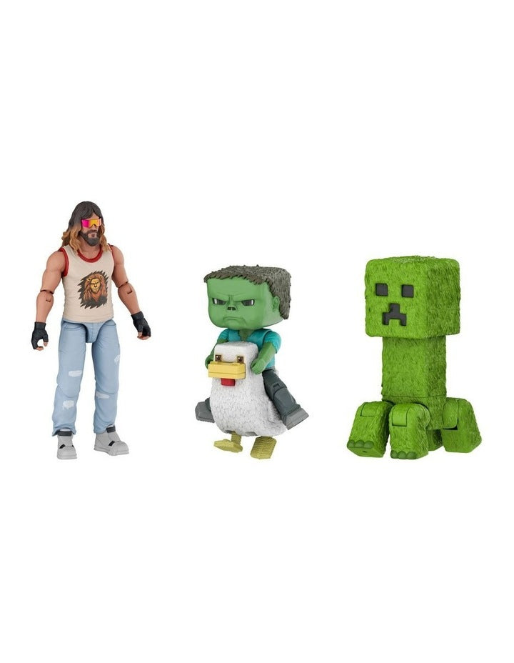 Woodland Mansion Throwdown Toy Action Figure Multipack