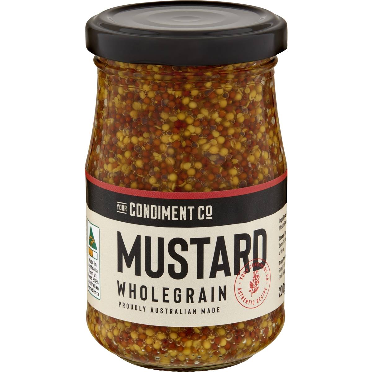 Your Condiment Co Wholegrain Mustard 200g