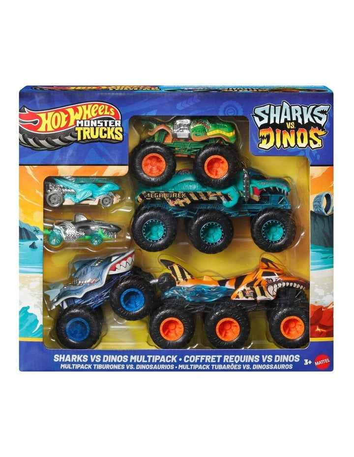 Monster Trucks Sharks vs. Dinos Multipack