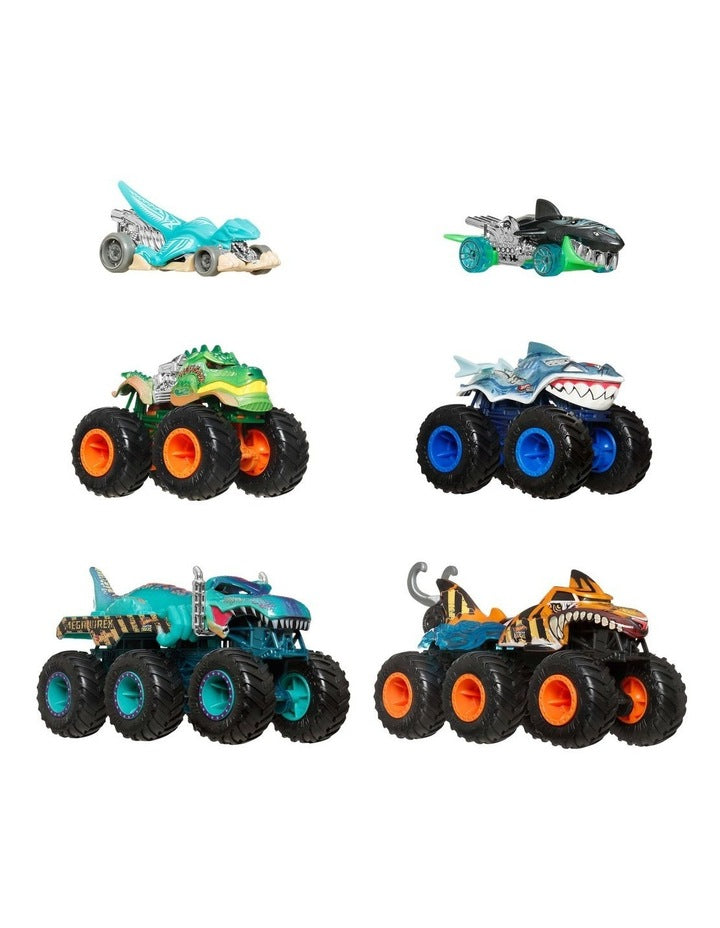 Monster Trucks Sharks vs. Dinos Multipack