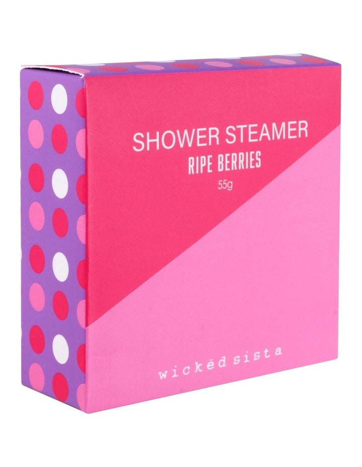Colour Block Shower Steamer 55g Ripe Berries