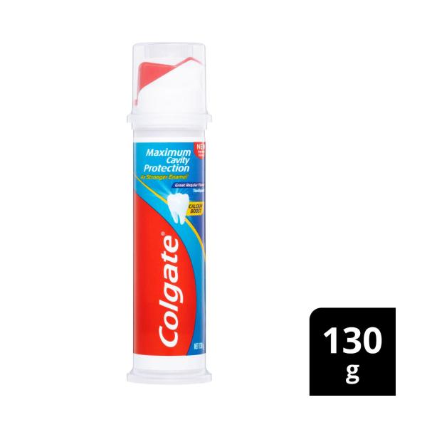 Maximum Cavity Protection Toothpaste Great Regular Flavour Pump