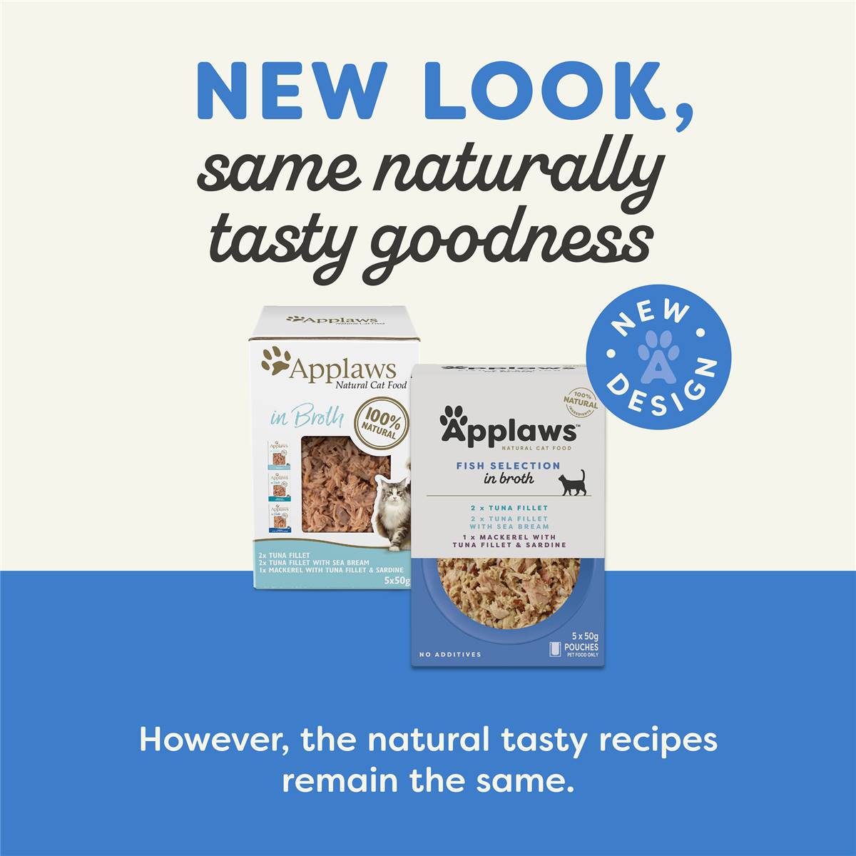 Applaws Cat Food Fish Selection 5 Pack 250g