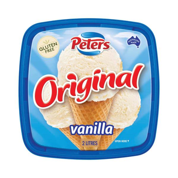 PETERS ORIGINALVANILLA ICE CREAM 2L