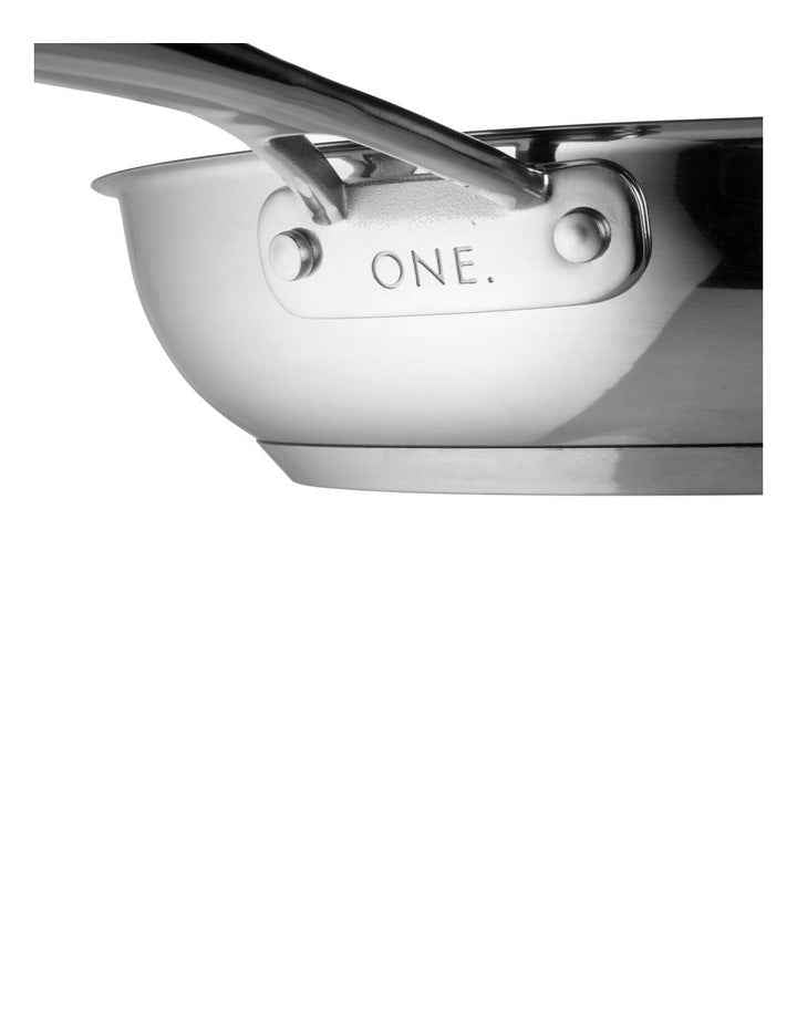 Stainless Steel Twin Pack 24cm & 28cm Frypan