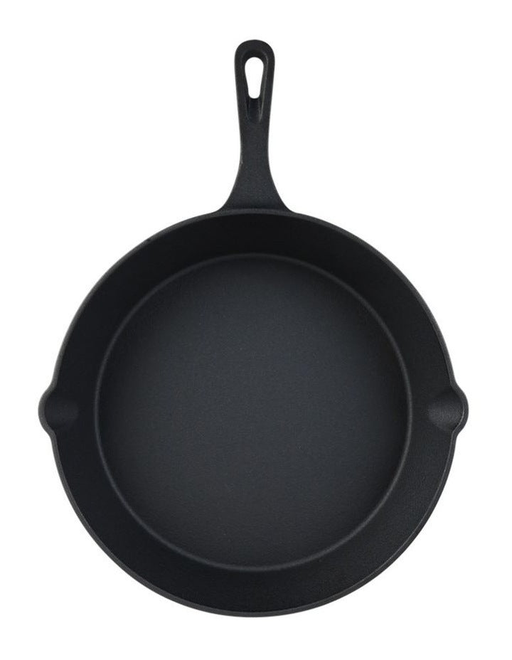 Pre Seasoned 25cm Frypan Black