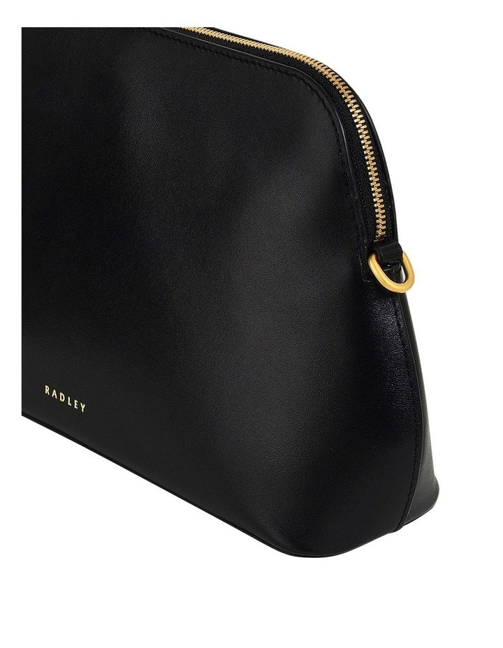 Liverpool Street Icon Medium Crossbody Bag in Black