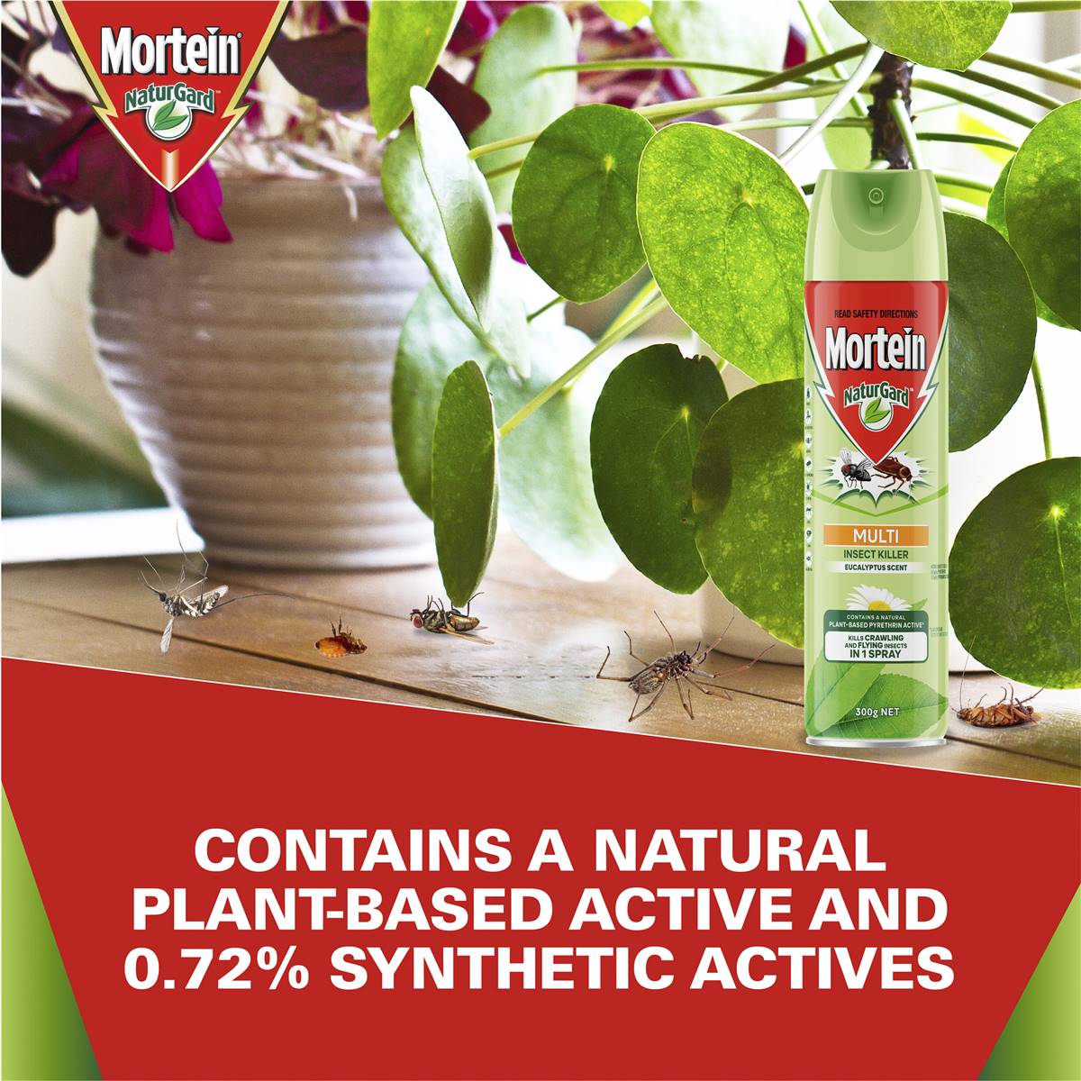 Mortein Naturgard Multi-Insect Spray 300g