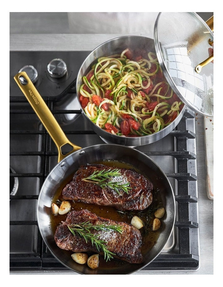 Padova Reserve Stainless Steel 6pc Cookware Set PFAS-free