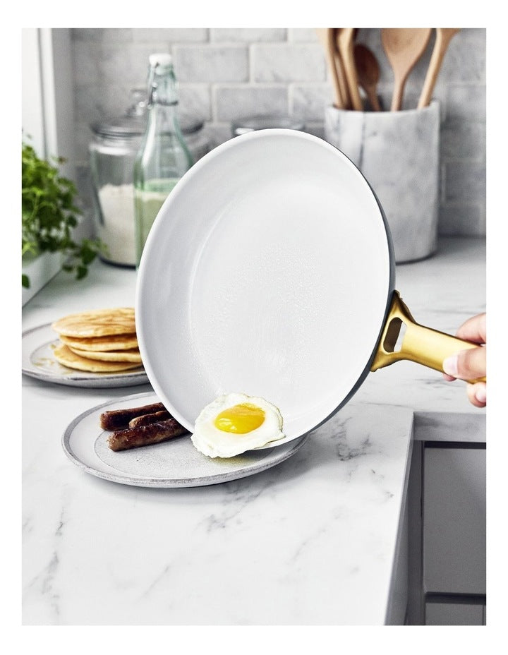 Padova 2pc Frypan set 26/30cm Smokey Blue PFAS-free