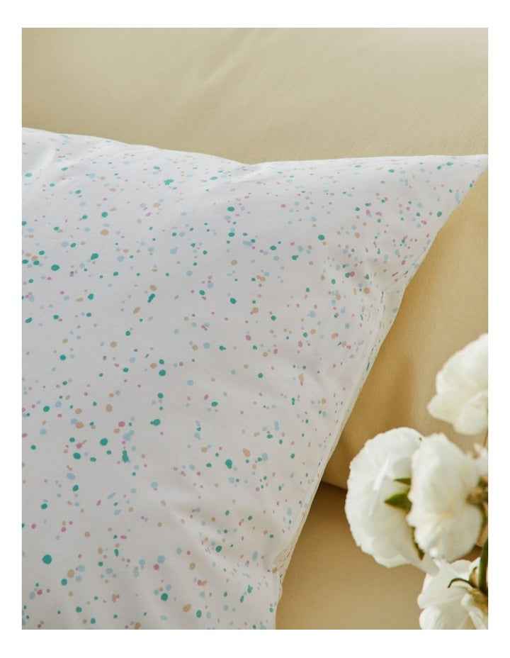 Speckle Cotton Quilt Cover Set in Cloud