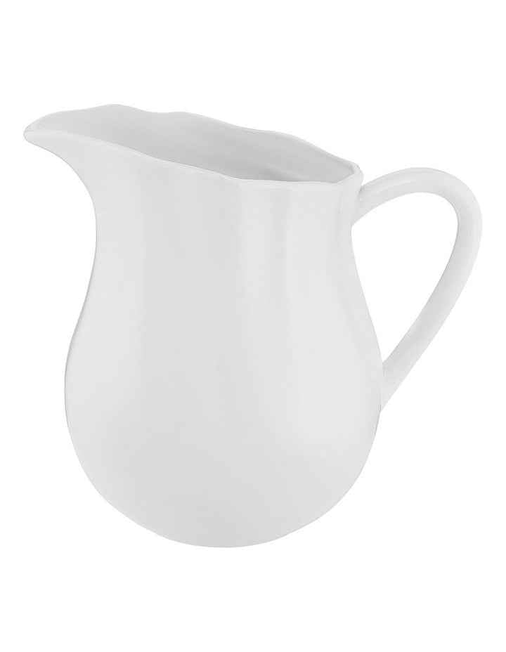 Florence Scallop Jug 1.8L in White