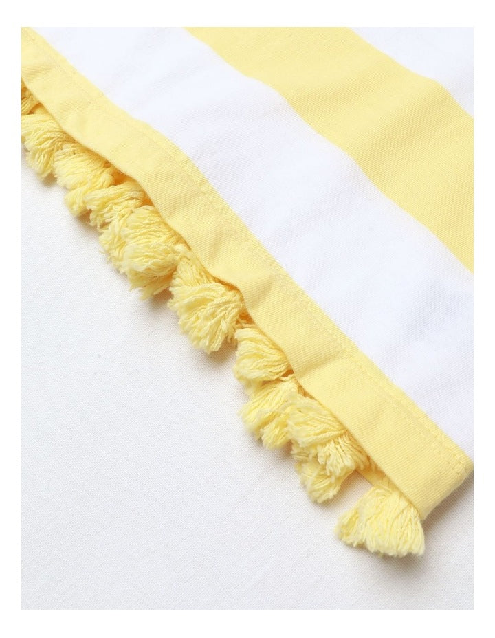 Tassel Trim Tank in Yellow
